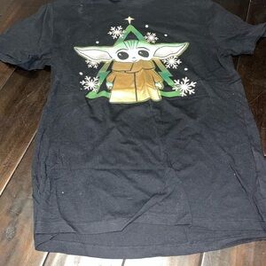 Mens Black Star Wars Graphic T-Shirt